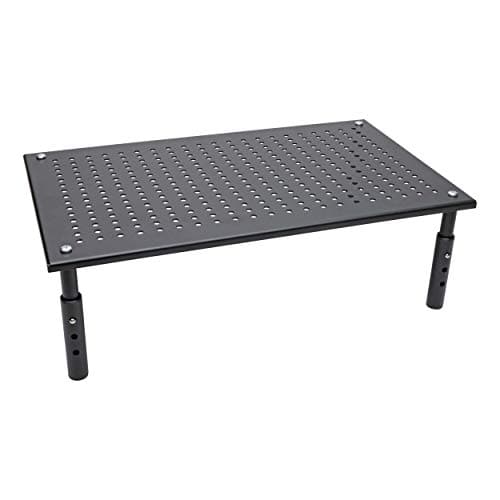 Tripp Lite - Monitor Riser Stand Desktop Metal Height Adjustable 18x11in (MR1812M) - Black