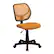 Front. Alamont Home - Neri Contemporary Mesh Swivel Office Chair - Orange.