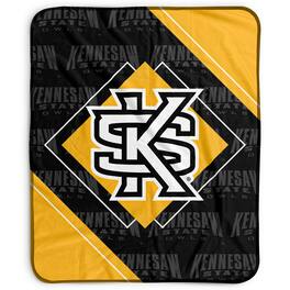 Pegasus - Kennesaw State Owls 50" x 60" Diamond Logo Fleece Blanket - Multicolor