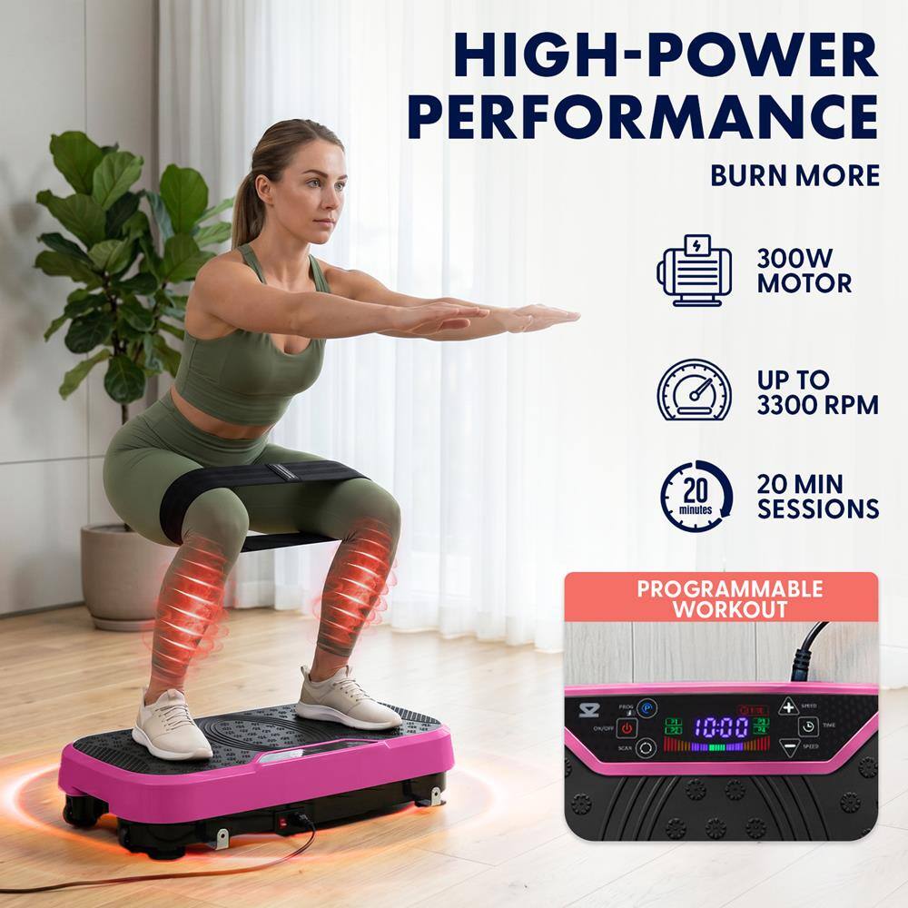 HIGH-POWER PERFORMANCE  
BURN MORE  
300W MOTOR  
UP TO 3300 RPM  
20 MIN SESSIONS  
PROGRAMMABLE WORKOUT