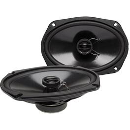 Powerbass - S-6902T - 6x9" Shallow Mount Coaxial OEM Speakers - Pair - Black/Gray