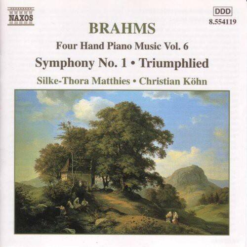 J. Brahms - Four Hand Piano Music 6  - COMPACT DISCS