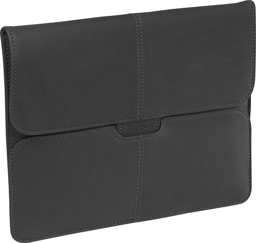 Tom Audreath pistola Método Best Buy: Targus Hughes Leather Portfolio Slipcase for Apple® iPad™ Black  TES007US