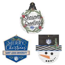 Jardine - Saint Louis Billikens Ornament Bundle - White