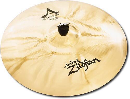 Front Standard. Zildjian - 20" A Custom Ping Ride Cymbal.