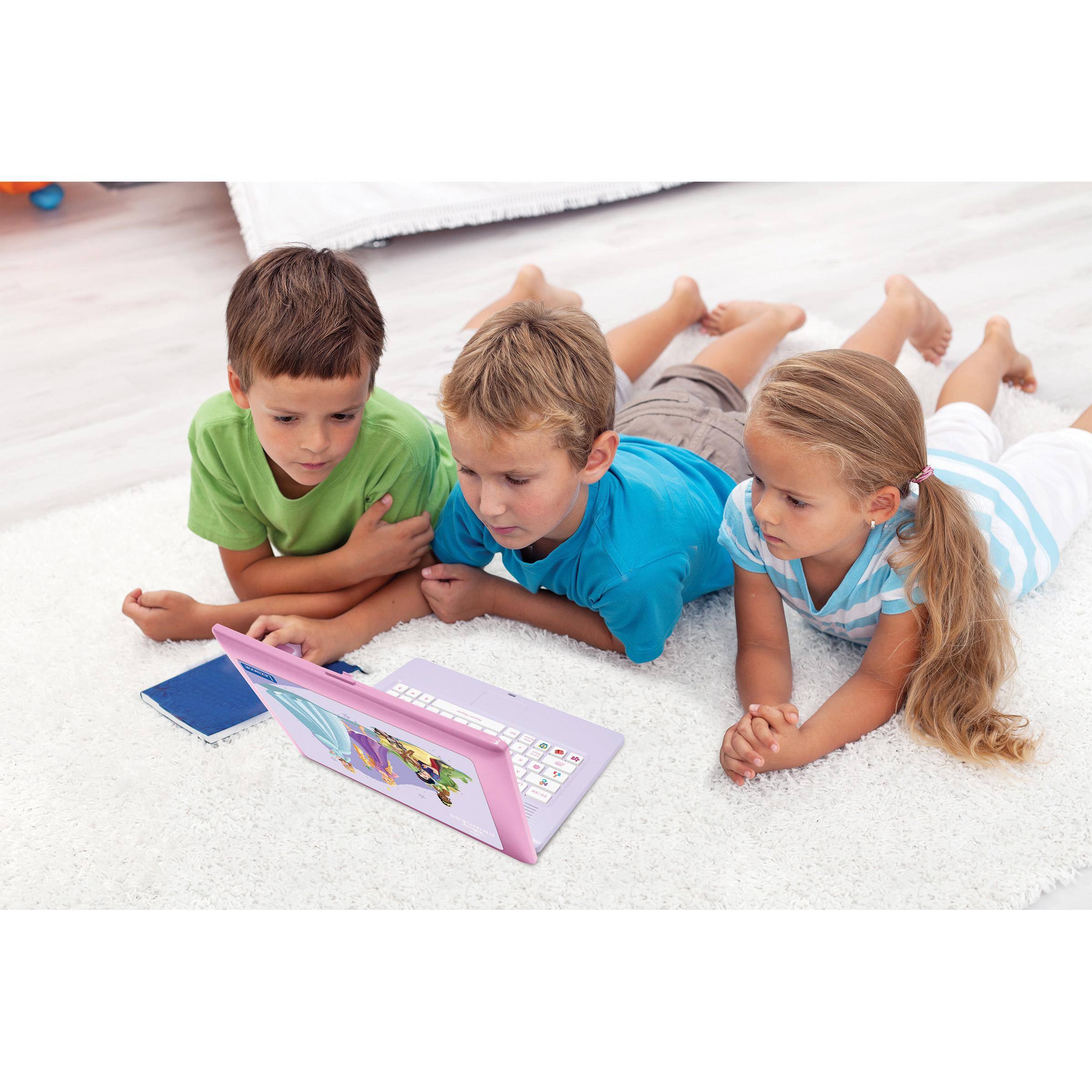 Alt View 9. Lexibook - Disney Princess, Bilingual Educational Laptop, 164 Learning Activities, English and Spanish, Educational Toy for Kids.