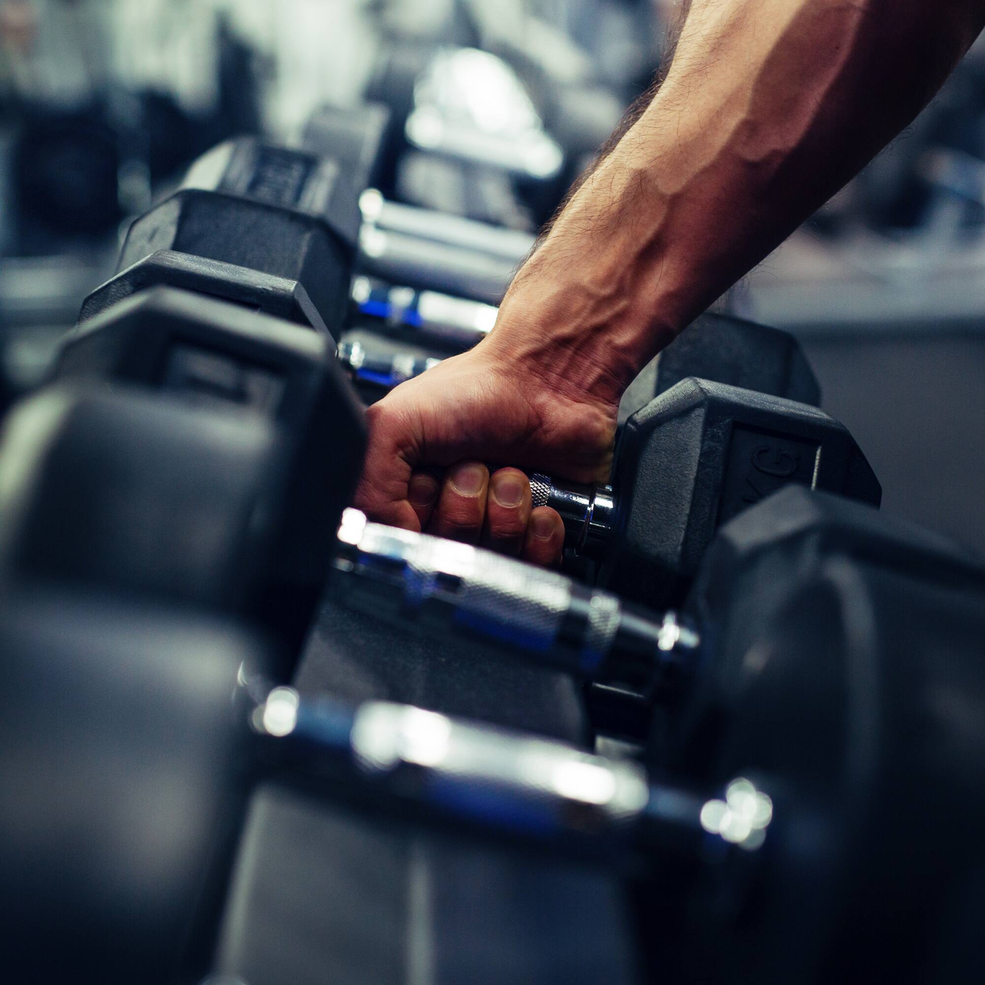 Alt View 4. Signature Fitness - Signature Fitness Hex Dumbbells Strength Training Workout Equipment Set, 25 lbs - Black.