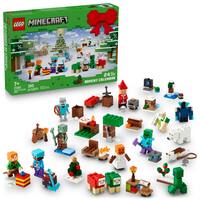 LEGO - Minecraft Advent Calendar 2025 Kids Toy 21280 - Front_Zoom