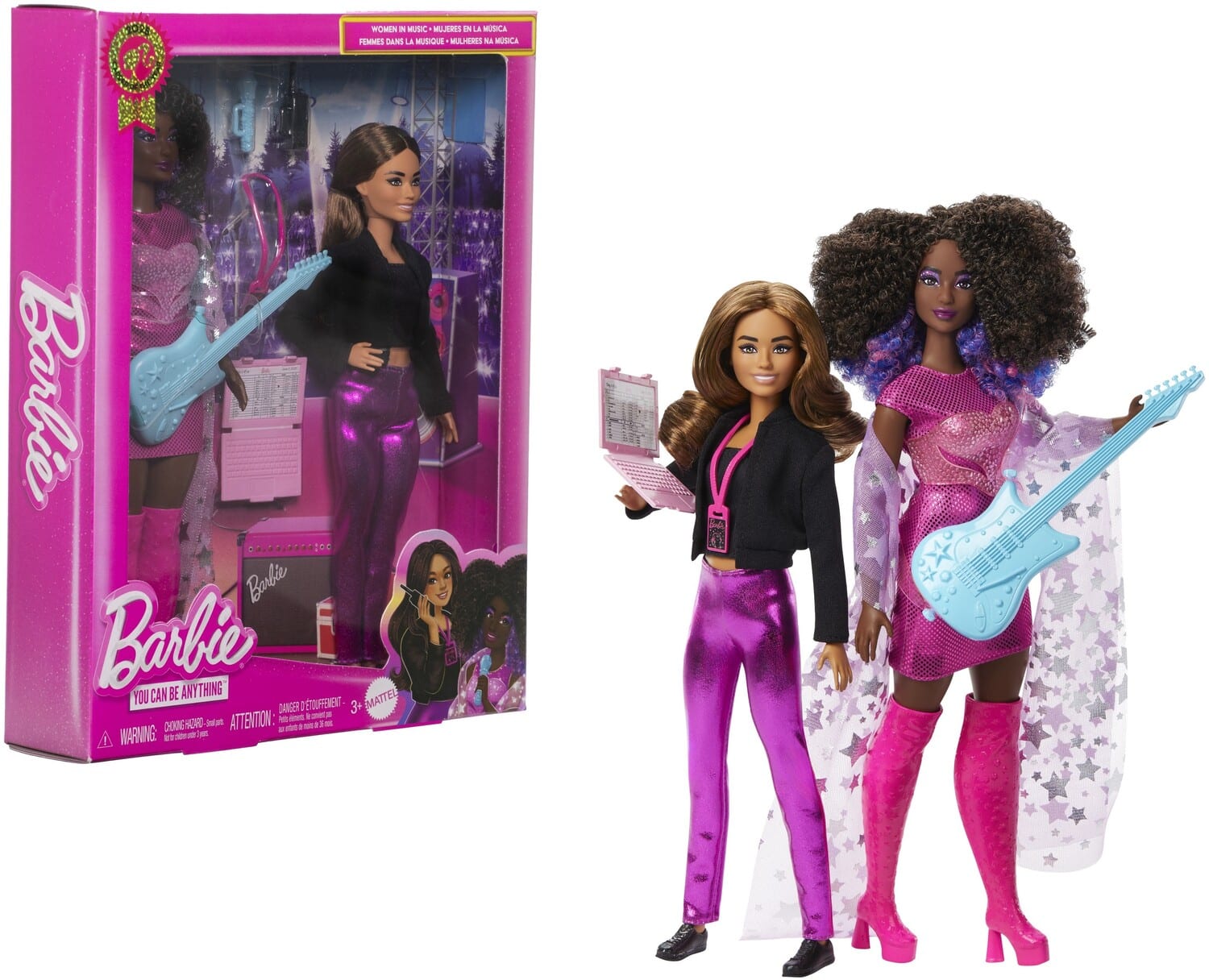 Mattel - Barbie 2025 Career of the Year Women in Music Collectible 2-Doll Set - Collectibles - Multicolor