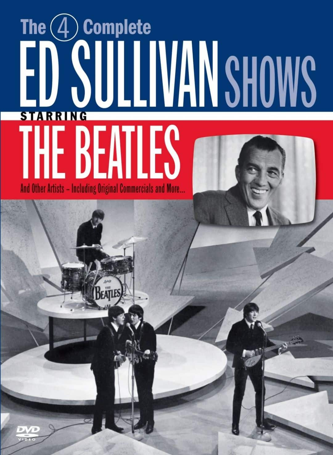 4 Complete Ed Sullivan Shows Starring the Beatles [DVD]