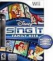 Front Detail. Disney Sing It: Family Hits Bundle - Nintendo Wii.