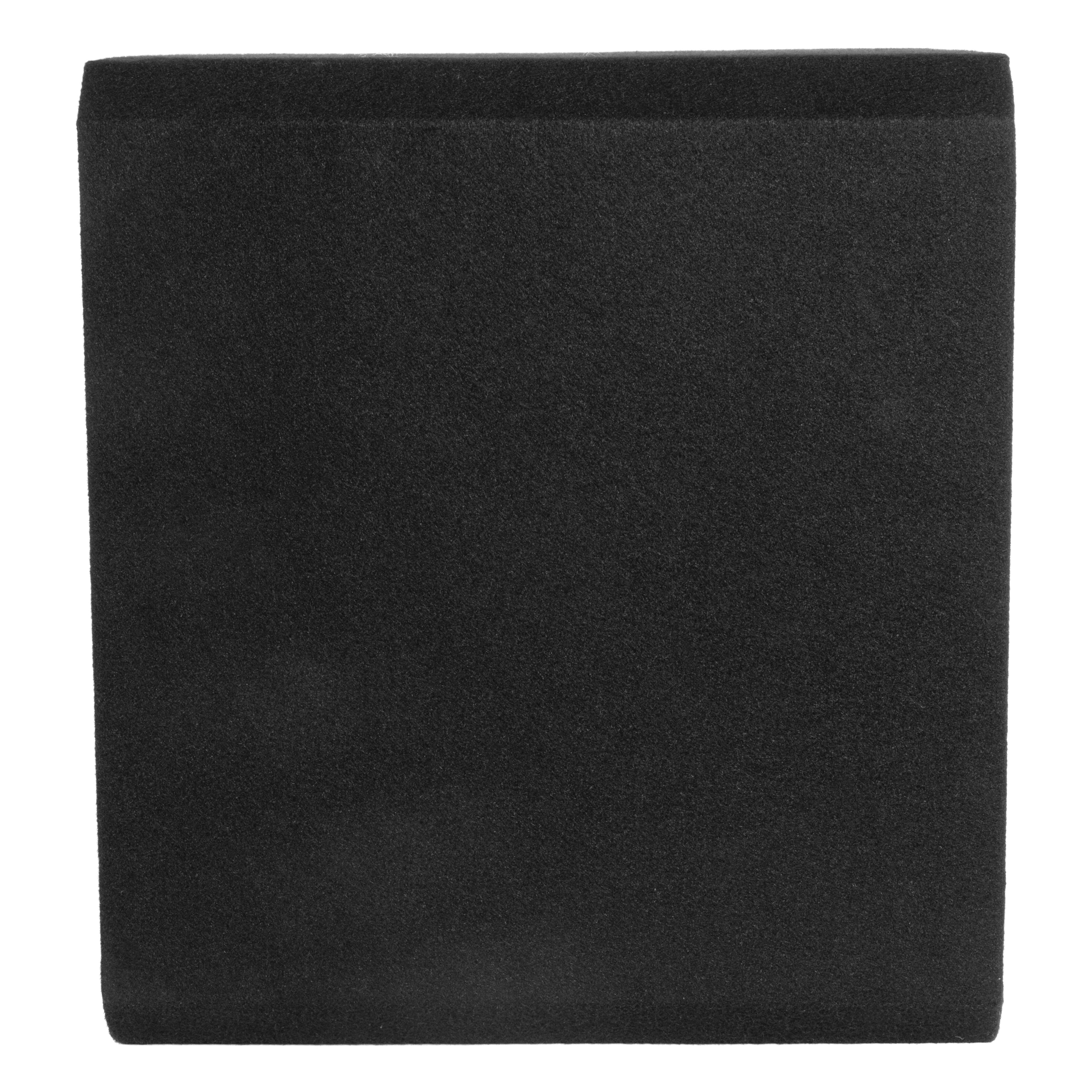 Back. NVX - NE151S Single 15" Sealed 3/4" MDF Subwoofer Enclosure.