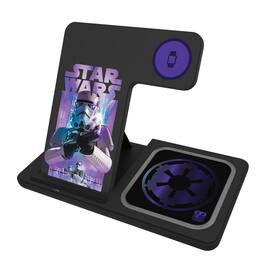Keyscaper - Star Wars: A New Hope Portrait Collage 3 in 1 Charging Station - Stormtrooper