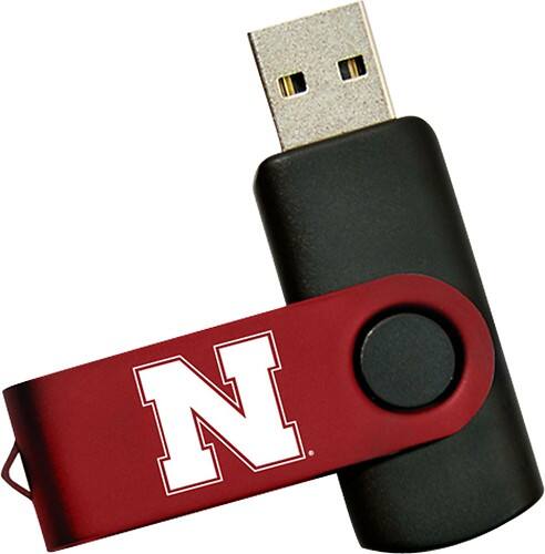Front Standard. Tribeca - Swivel Nebraska 4GB USB 2.0 Flash Drive.
