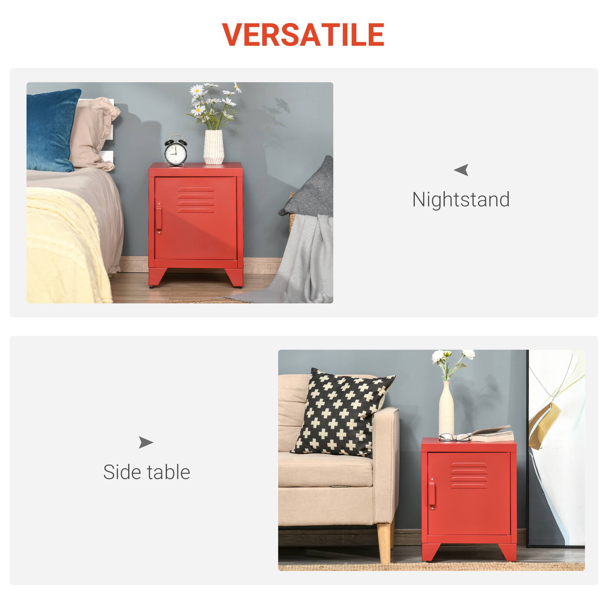 VERSATILE

Nightstand

Side table