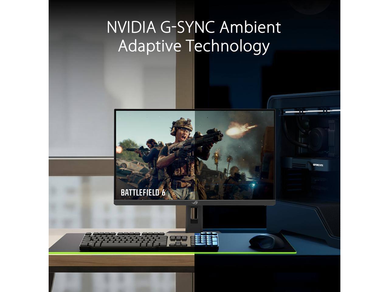 NVIDIA G-SYNC Ambient Adaptive Technology  
BATTLEFIELD 6