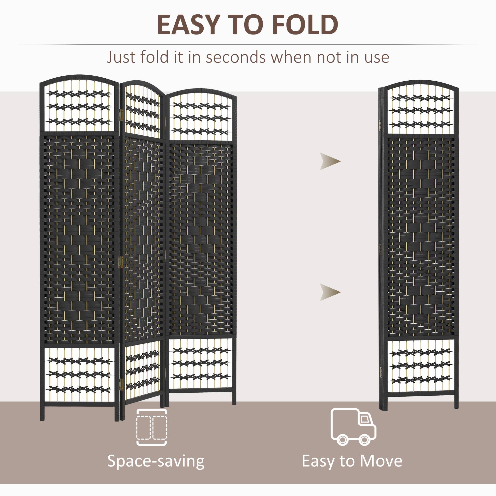 EASY TO FOLD  
Just fold it in seconds when not in use  
Space-saving  
Easy to Move