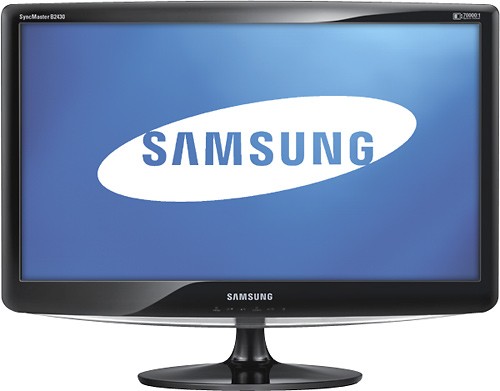  Samsung - 24&quot; Widescreen LCD Monitor - Black