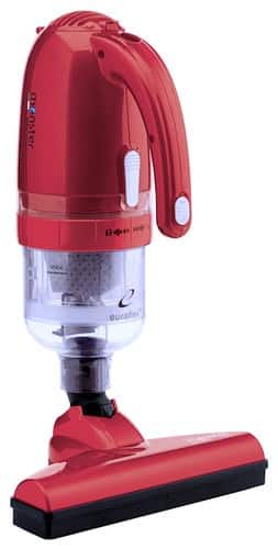 Front. Monster - Bagless 2-in-1 Handheld/Stick Vacuum - Red.