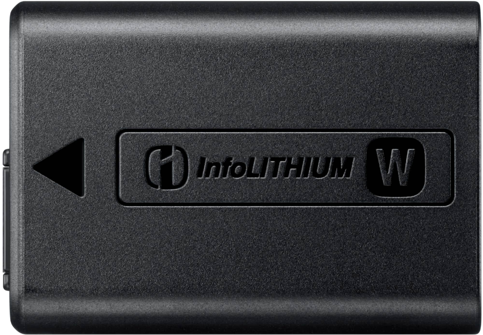 Alt View 11. Sony - Rechargeable Lithium-Ion Battery for NP-FW50 - Black.