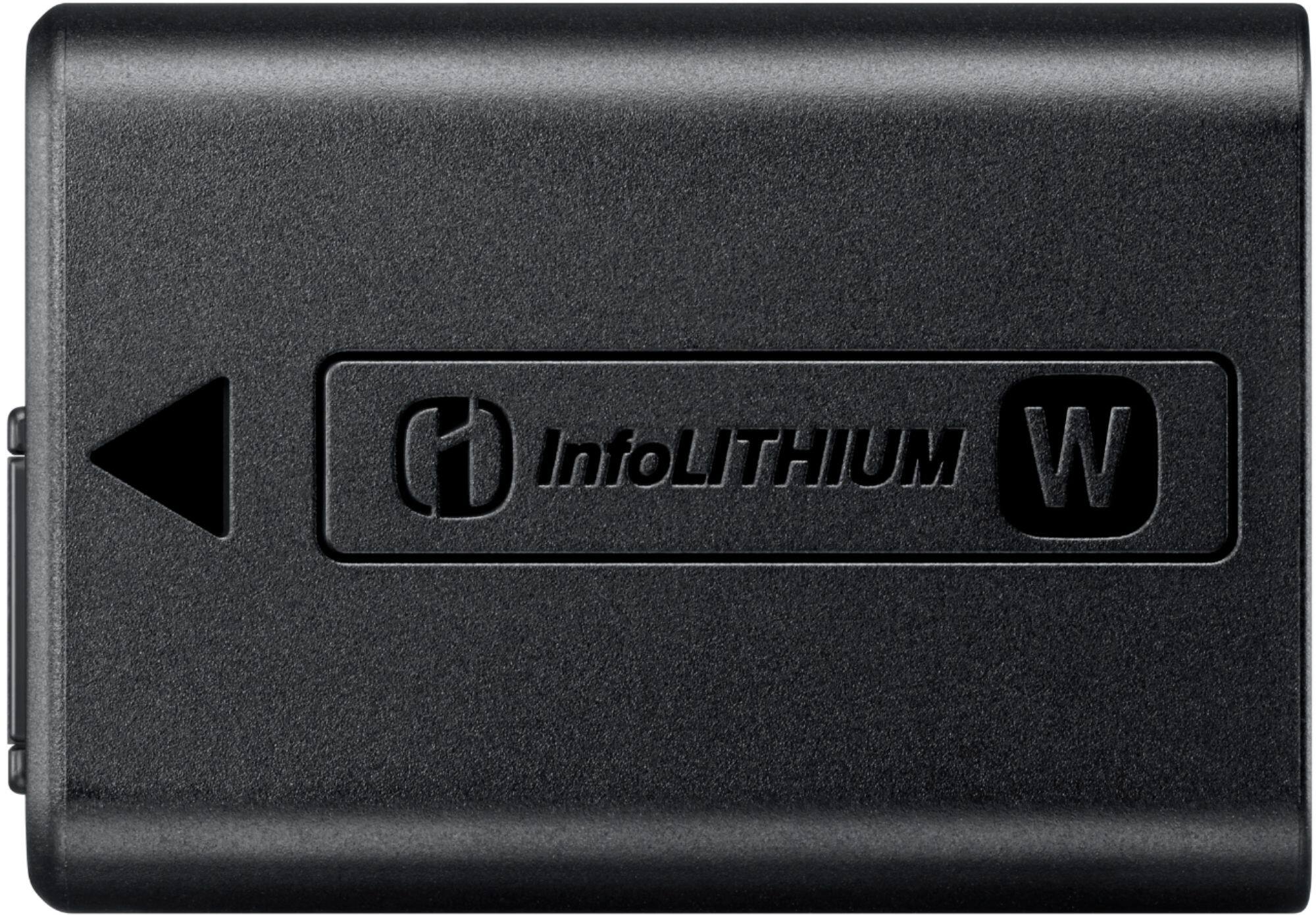 Alt View 11. Sony - Rechargeable Lithium-Ion Battery for NP-FW50 - Black.
