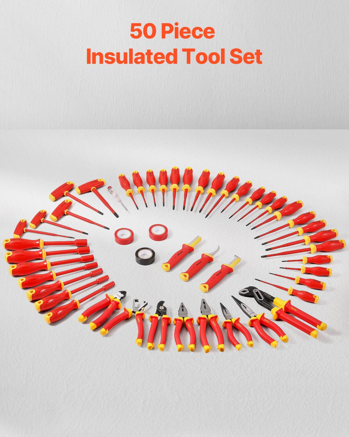 50 Piece Insulated Tool Set