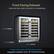 Front Facing Exhaust Allows the wine cooler to be built in or freestanding. Product Dimensions: 29.5x23.2x34.4 inches. Suggested Installation Sizes: 30.7*23.6*34.8 inches.