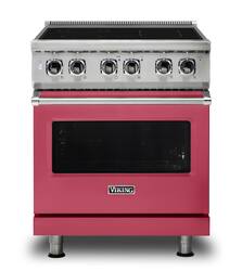 Viking - 5 Series 30" Wide Freestanding Electric Range - Valentine - Front_Zoom