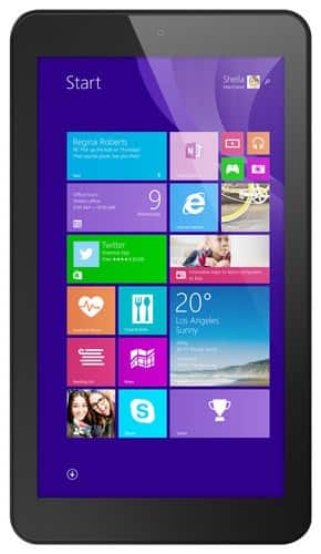 Front. Hipstreet - W7 - 7" - Intel Atom - 16GB - Black.