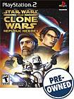 Front Detail. Star Wars The Clone Wars: Republic Heroes — PRE-OWNED - PlayStation 2.