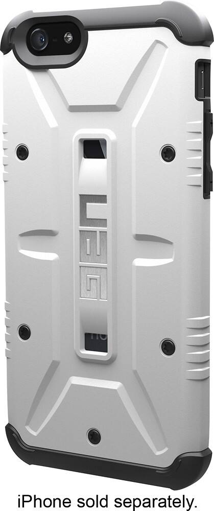 Front. Urban Armor Gear - Composite Case for Apple® iPhone® 6 and 6s - White/Black.