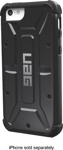 Front. Urban Armor Gear - Composite Case for Apple® iPhone® 5c - Black.