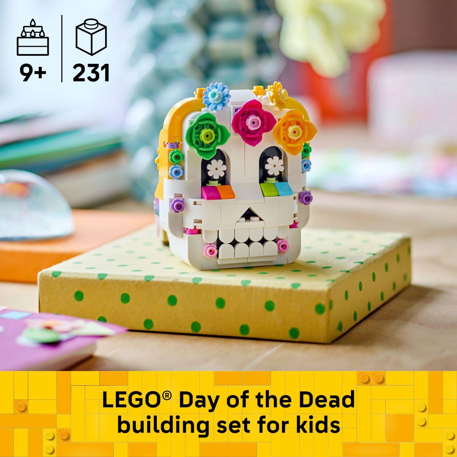 9+ 231  
LEGO® Day of the Dead building set for kids