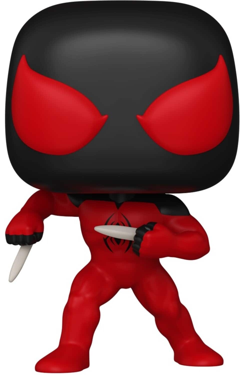 Front. Funko - FUNKO POP! Marvel: Spider-Man Comics - Kaine Parker   - Collectibles - Multicolor.