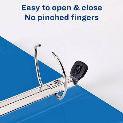Easy to open & close  
No pinched fingers