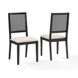 Crosley Furniture - Greer 2-Piece Dining Chair Set - Black