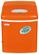Front. NewAir - 12" 28-Lb. Compact Portable Ice Maker - Orange.