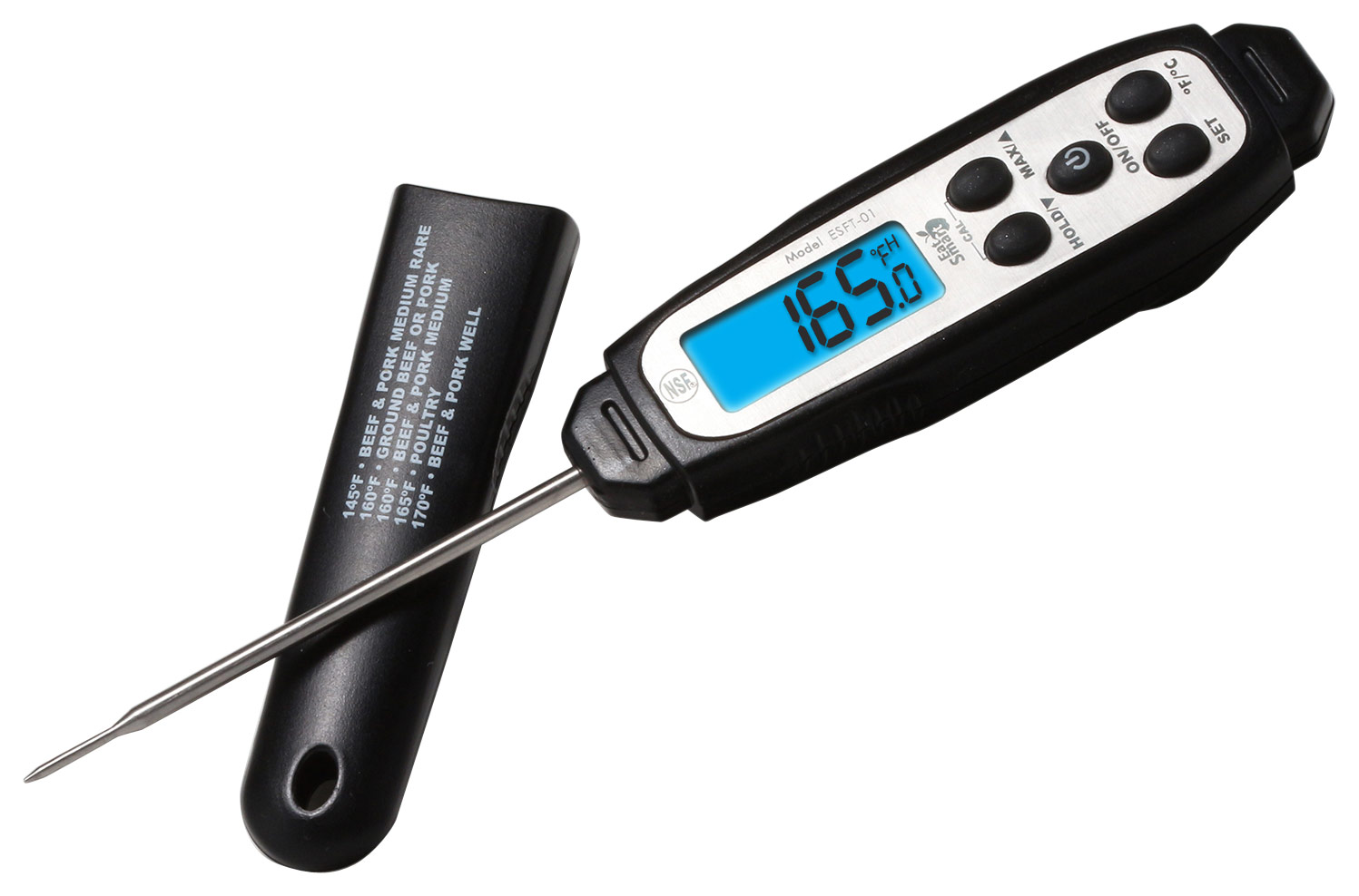 EatSmart Precision Pro Food Thermometer Black ES  - Best Buy