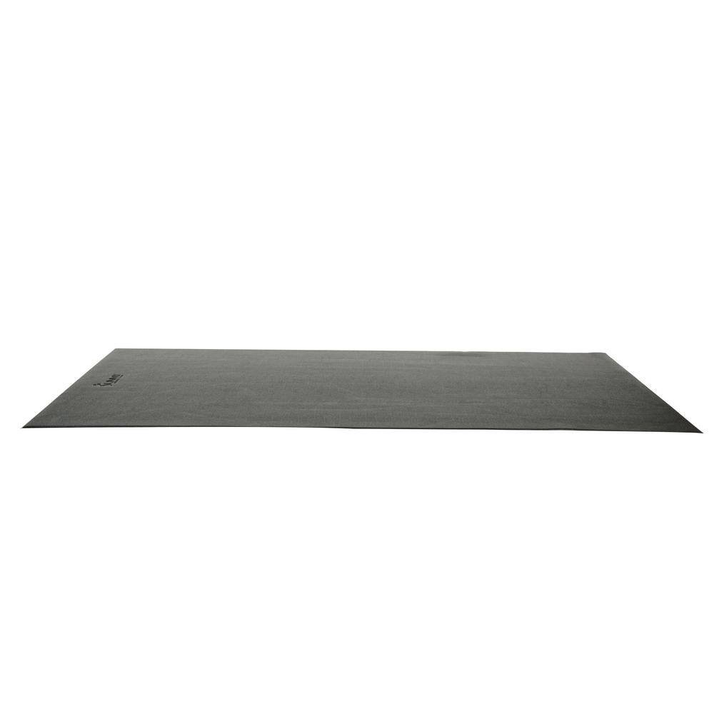 Alt View 3. Sunny Health & Fitness - Home Gym Floor Protector Mat for Fitness & Exercise Equipment - Large - Black.