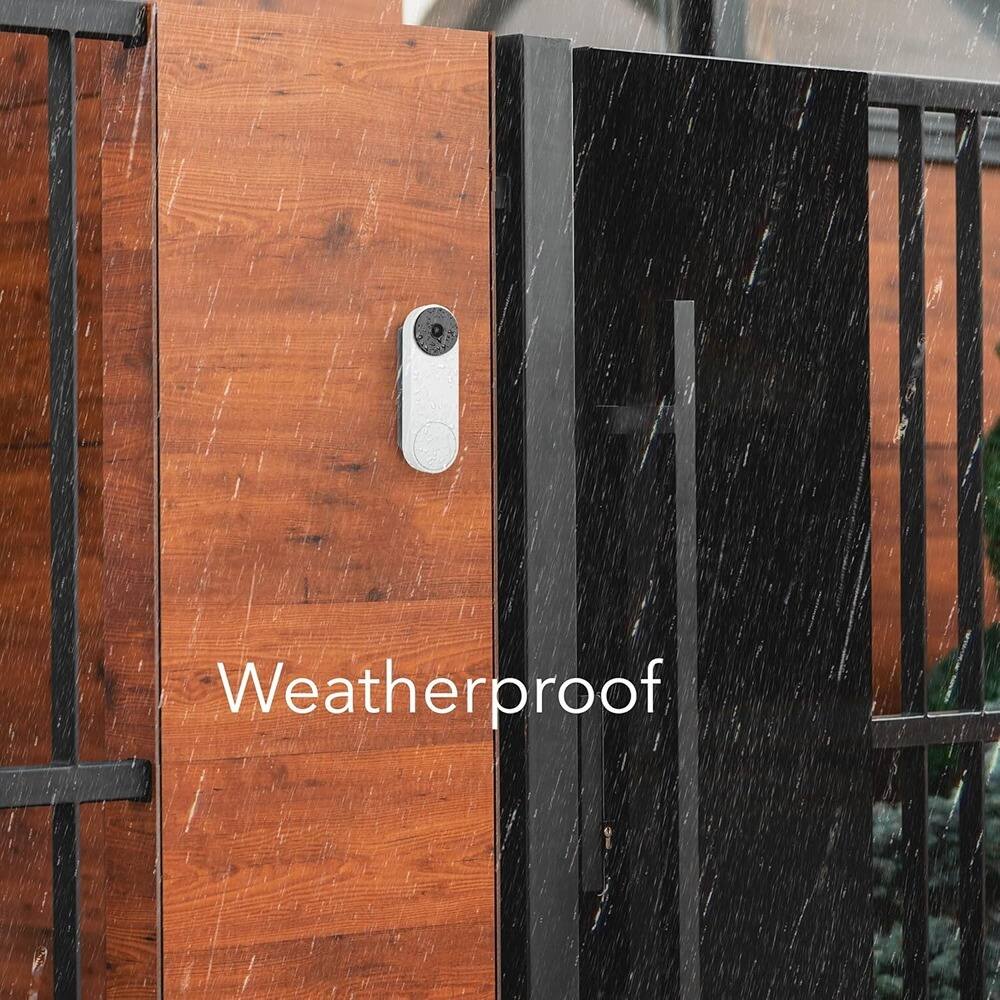 Alt View 1. Schertz - Google Nest Doorbell (Wired, 2nd Gen) is compatible with the horizontal - Style: For Google Nest Doorbell (Wired, 2nd Gen).