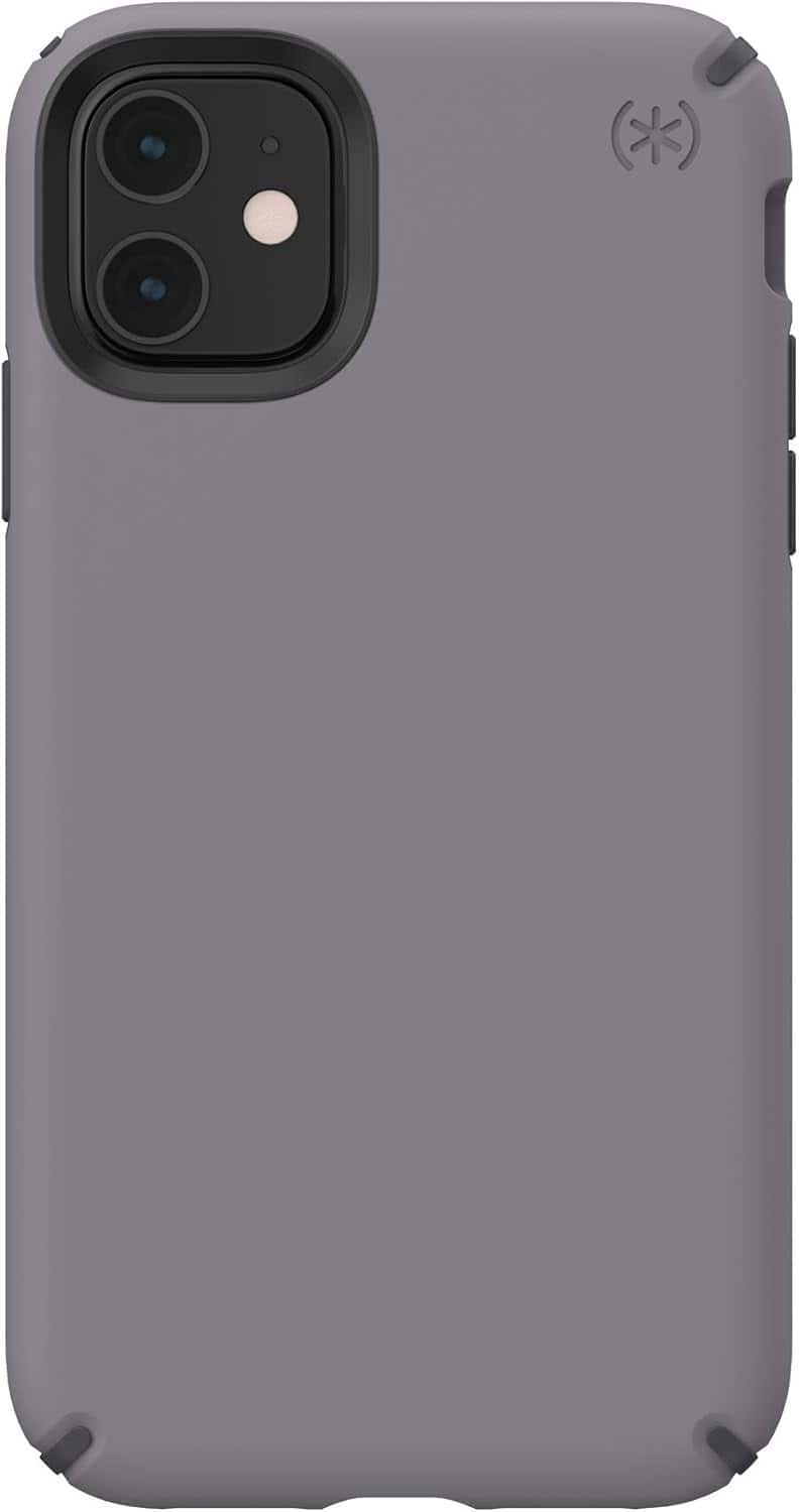Speck - Presidio Pro Case For Apple iPhone 11 - Filigree Grey/Slate Grey