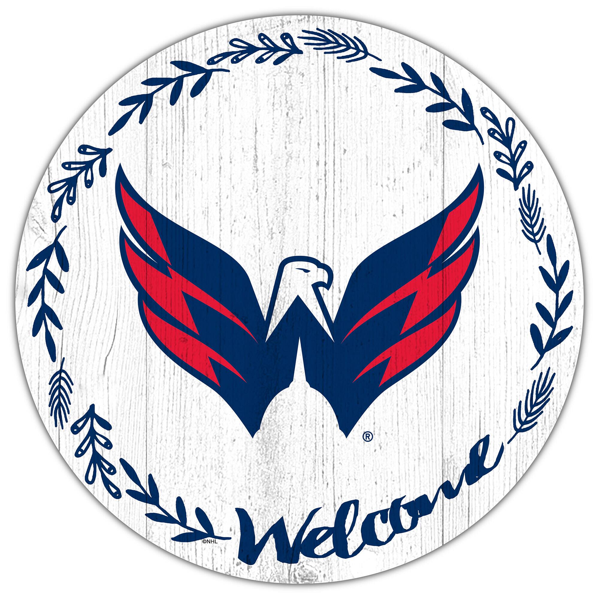 Washington Capitals 12" Welcome Circle Sign