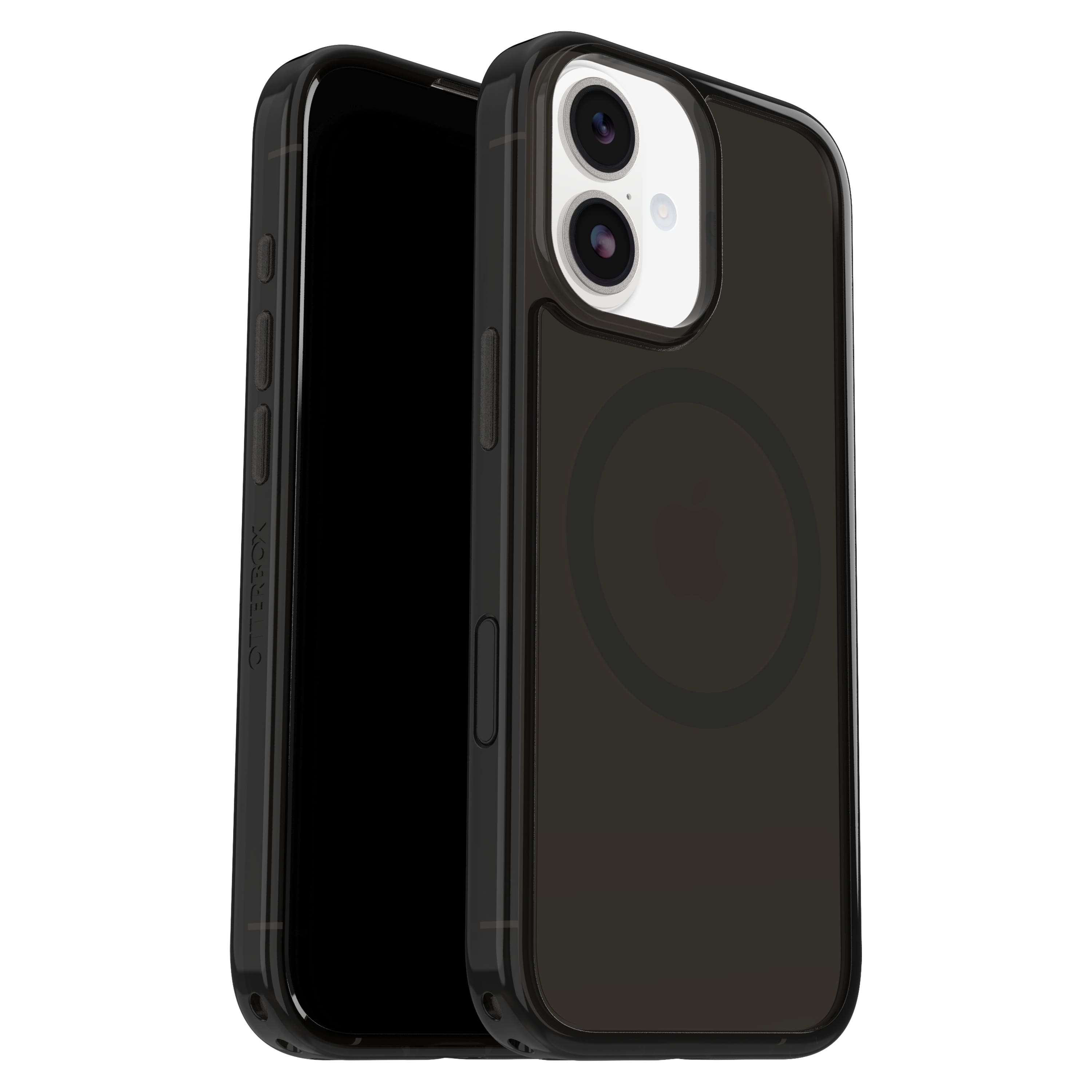 OtterBox - Symmetry Series Hard Shell for Apple iPhone 17 - Black - Front_Zoom