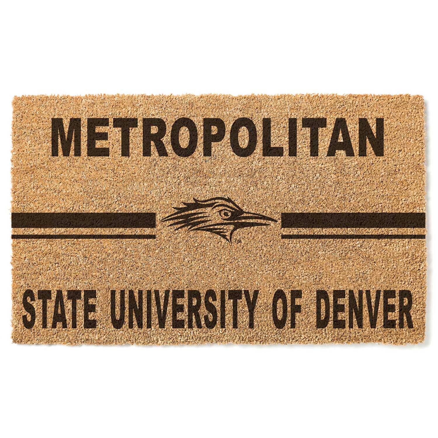 MSU Denver Roadrunners 18" x 30" Team Logo Doormat