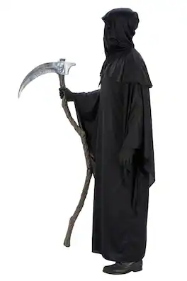 Orion Costumes - Grim Reaper Adult Costume | X-Large - Black