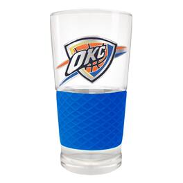 Great American Products - Oklahoma City Thunder 22oz. Pilsner Glass with Silicone Grip - Blue