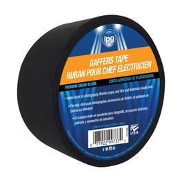 IPG - 2.83 in. W X 54.7 L Black Gaffer's Tape