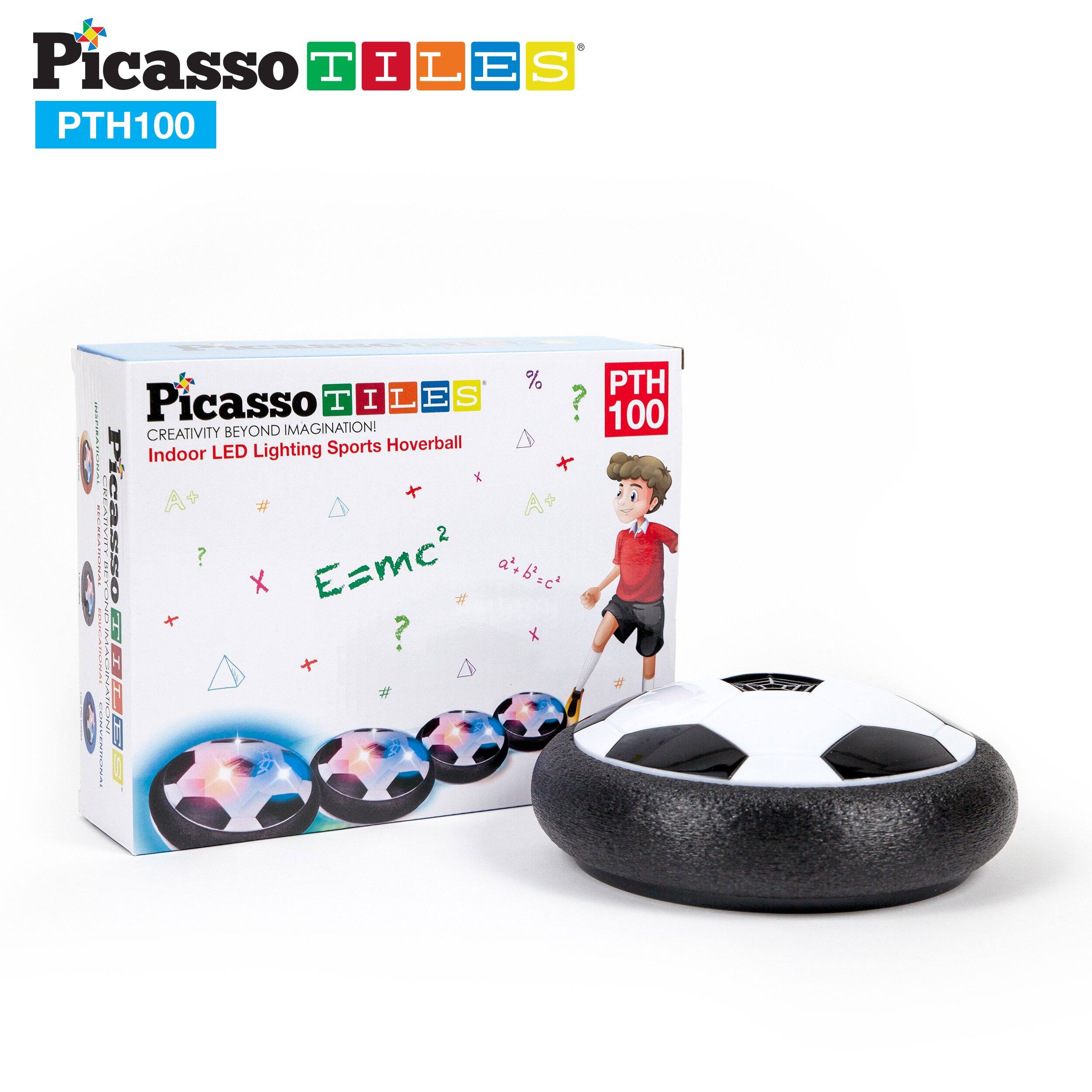 Picasso TILES  
PTH100  

Creativity Beyond Imagination!  
Indoor LED Lighting Sports Hoverball  

E=mc²  
a² + b² = c²