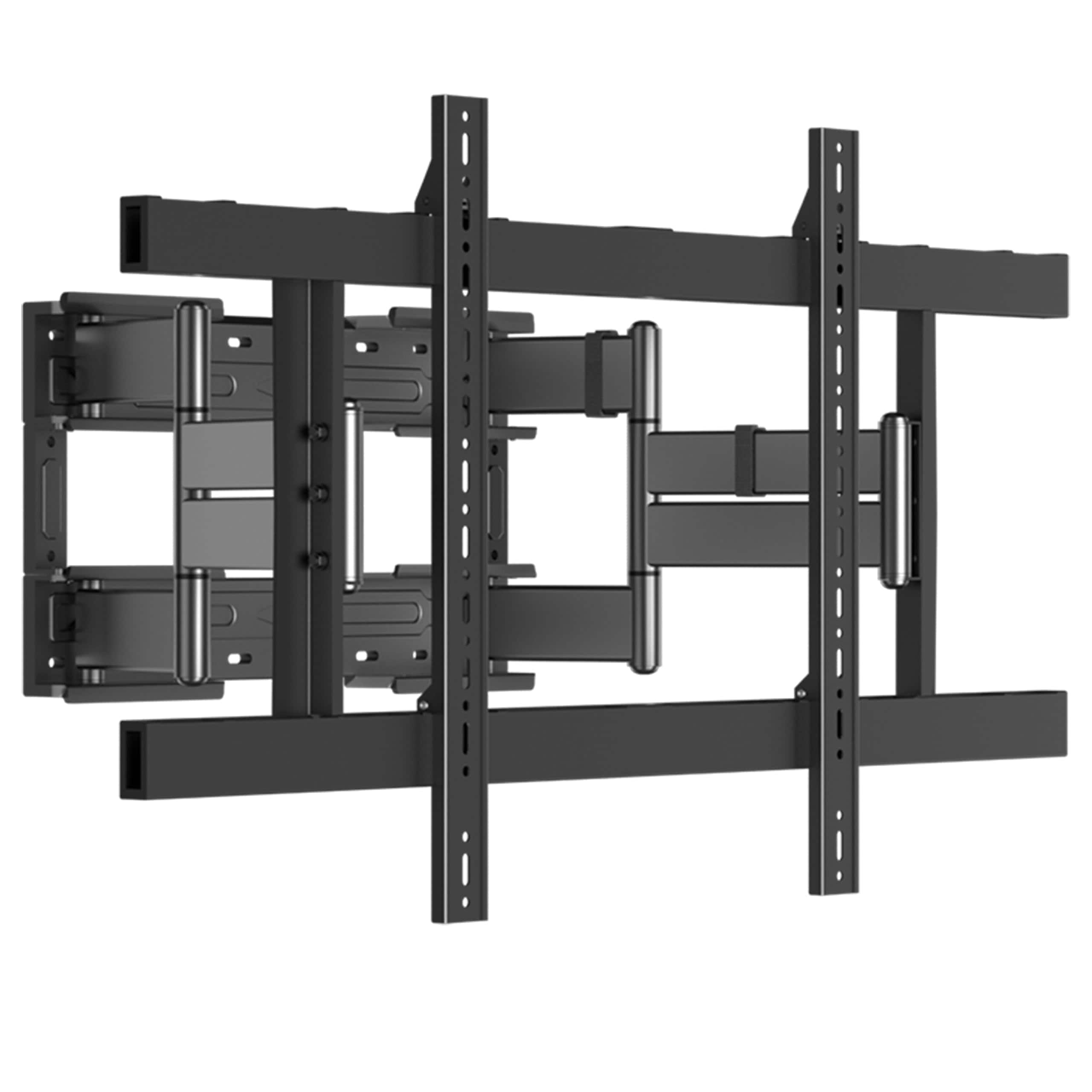 Earthley Blooms - Xxl Heavy Duty Full Motion Tv Wall Mount 85 86 98 100 120 Inch Tvs Tool free Tilt Extension Adjustable Pre - Default