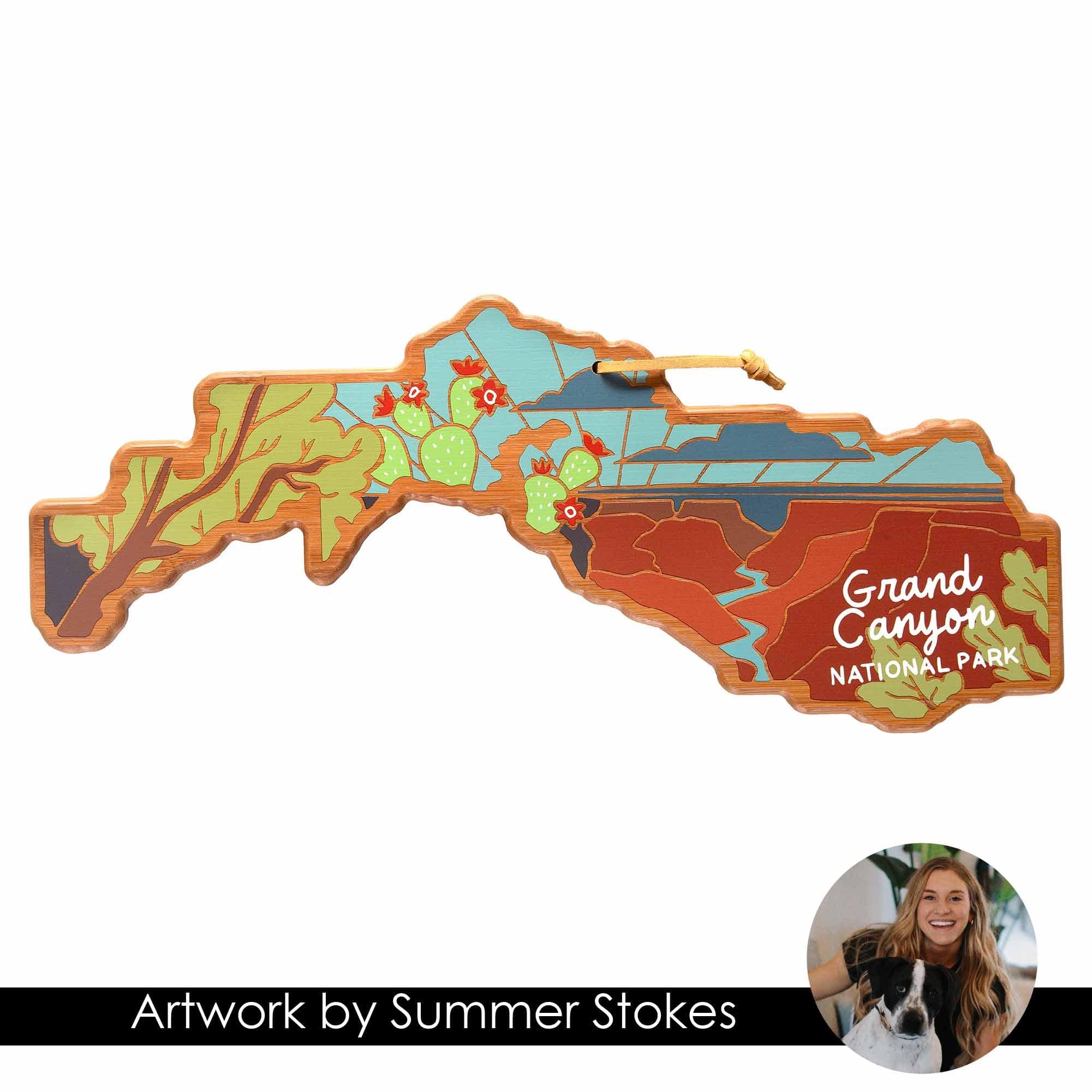 Grand Canyon National Park  
Artwork by Summer Stokes